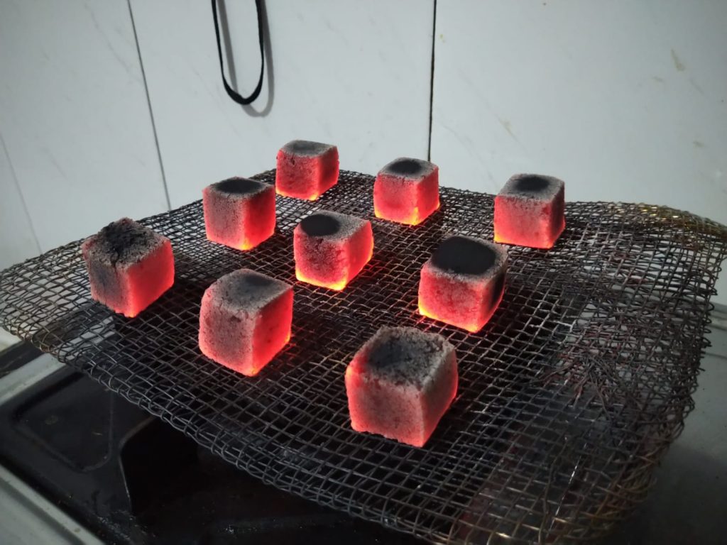 Sumatera charcoal briquette